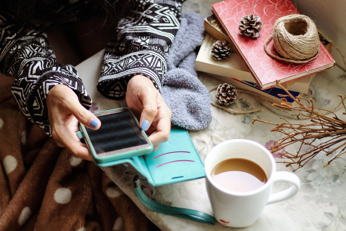 Player checking their account securely on a smartphone
